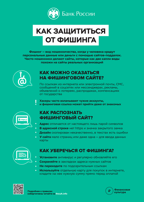 Как защититься от фишинга