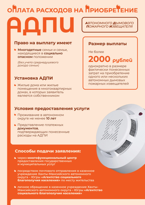 Компенсация за АДПИ