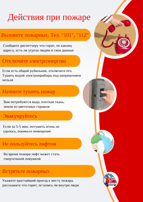 Вызовите пожарных