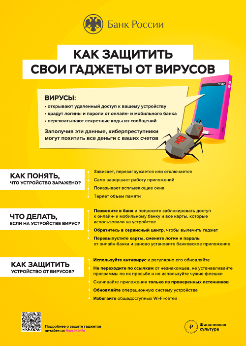 Как защитить гаджеты от вирусов