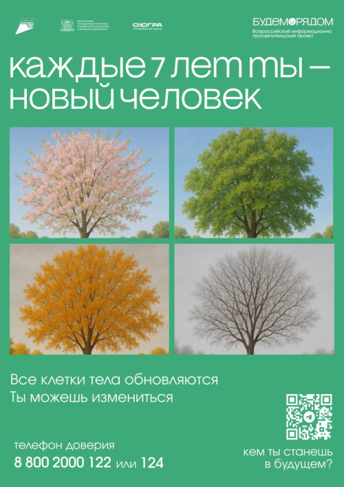 Каждые 7лет ты новый человек