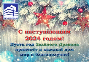 C наступающим 2024 годом!